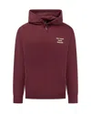 Drôle De Monsieur Drole De Monsieur Hoodie Bordeaux Not From Paris In Purple