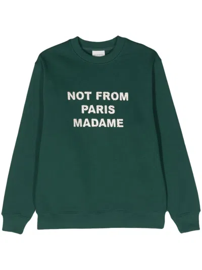 DRÔLE DE MONSIEUR DROLE DE MONSIEUR SWEATSHIRT WITH EMBROIDERY