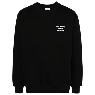 Drôle De Monsieur Sweatshirts In Black