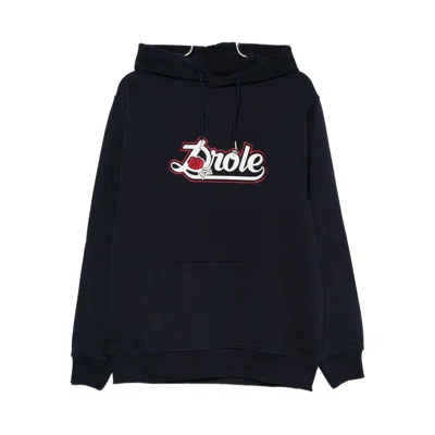 Drôle De Monsieur Sweatshirts In Blue
