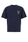Drôle De Monsieur Crest T-shirt In Blue
