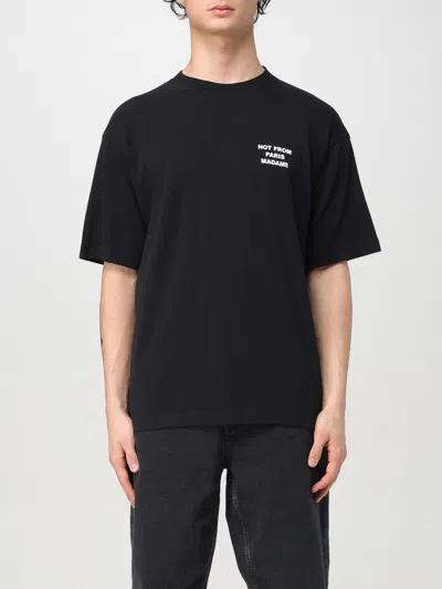 DRÔLE DE MONSIEUR T-SHIRT DRÔLE DE MONSIEUR MEN COLOR BLACK,g46487002