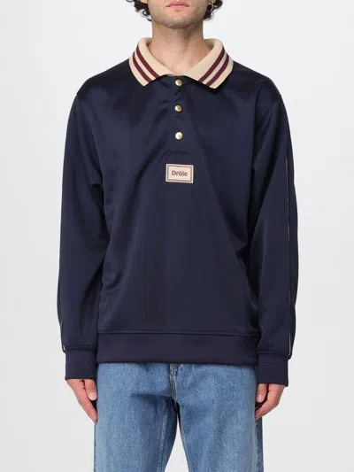 Drôle De Monsieur T-shirt  Men Color Blue