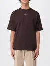 Drôle De Monsieur Drole De Monsieur T-shirt Not From Paris Madame In Brown