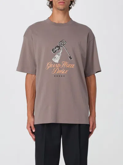 Drôle De Monsieur T-shirt  Men Color Dove Grey In Gray