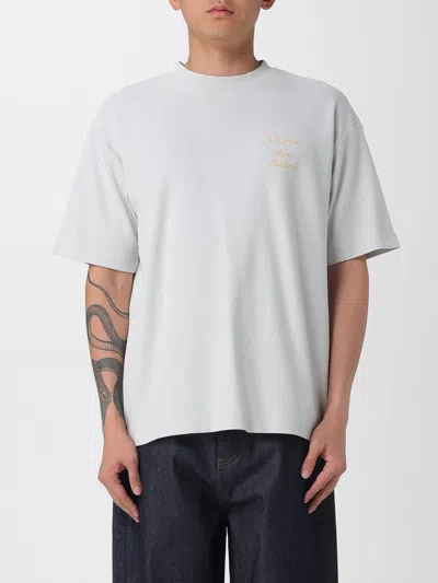 Drôle De Monsieur T-shirt  Men Color Grey In White
