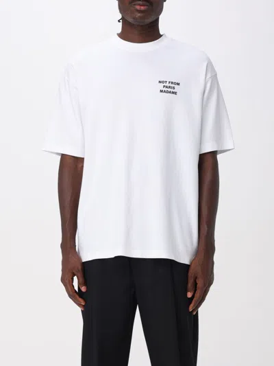 DRÔLE DE MONSIEUR T-SHIRT DRÔLE DE MONSIEUR MEN COLOR WHITE 1,h14658243