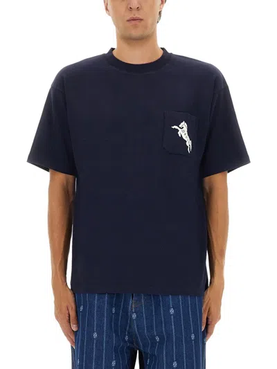 DRÔLE DE MONSIEUR DRÔLE DE MONSIEUR T-SHIRT "LE EMBLÈME CHEVAUX"