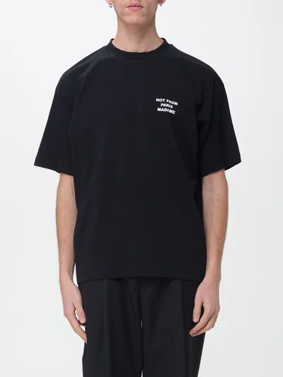 DRÔLE DE MONSIEUR T-SHIRT DRÔLE DE MONSIEUR MEN COLOR BLACK