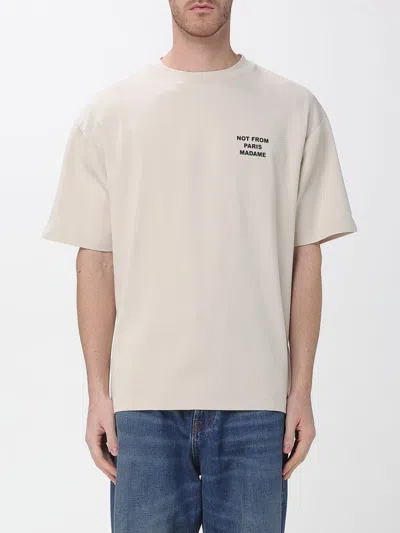 DRÔLE DE MONSIEUR T-SHIRT DRÔLE DE MONSIEUR MEN COLOR BEIGE