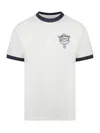 Drôle De Monsieur The Drôle Cup Pique T-shirt In Off White