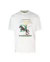 Drôle De Monsieur White Polo T-shirt In Ow