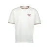Drôle De Monsieur 'le T-shirt Slogan' White Crewneck T-shirt With Slogan Print On Front And Rear