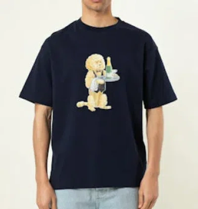 DRÔLE DE MONSIEUR DROLE DE MONSIEUR T SHIRTS AND POLOS BLUE