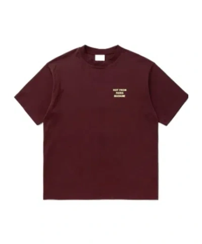 Drôle De Monsieur Drole De Monsieur T-shirts And Polos In Burgundy