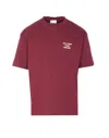 Drôle De Monsieur Graphic Print Crew Neck T-shirt In Purple