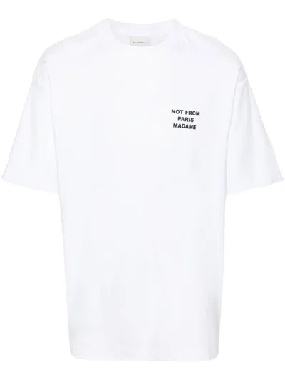 Drôle De Monsieur T-shirts And Polos In White