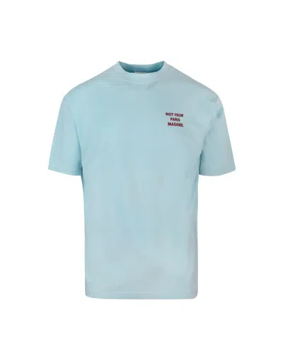 Drôle De Monsieur T-shirts In Blue