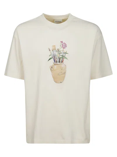 Drôle De Monsieur T-shirts In Cm Cream