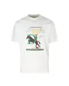 Drôle De Monsieur White Polo T-shirt In White
