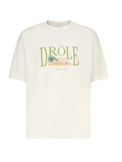 Drôle De Monsieur Drole De Monsieur T-shirts And Polos In Neutral