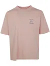 Drôle De Monsieur Graphic Print Cursive Slogan T-shirt In Multicolor