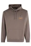Drôle De Monsieur The Grand Hotel Sweatshirt In Brown
