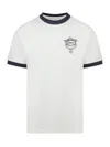 Drôle De Monsieur The Drôle Cup Pique T-shirt In White
