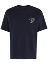 Drôle De Monsieur Drole De Monsieur Le T Shirt Slogan Esquisse In Blue