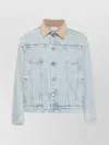 Drôle De Monsieur The Washed Denim Jacket In Blue