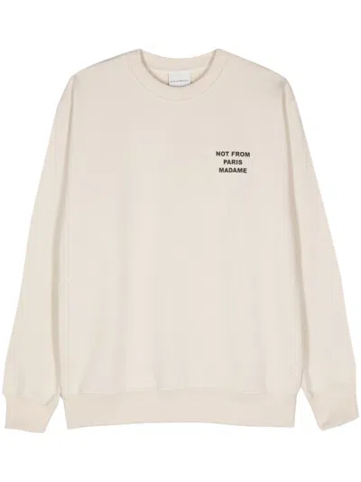 DRÔLE DE MONSIEUR DROLE DE MONSIEUR TOP LE SWEATSHIRT SLOGAN