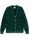 Drôle De Monsieur Torsades Cardigan In Green