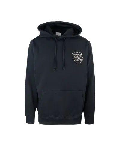 Drôle De Monsieur Tresses Slogan Sweatshirt - Black