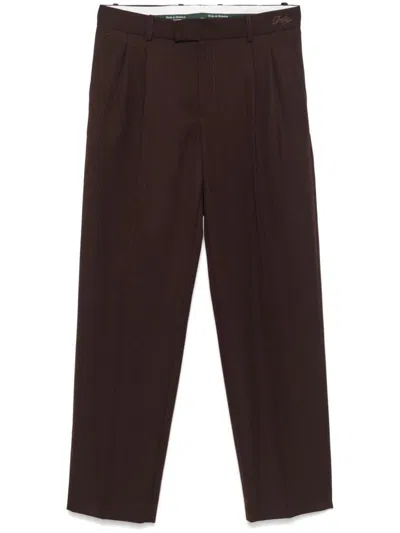 Drôle De Monsieur Drole De Monsieur Trousers In Brown