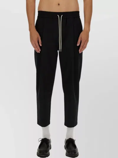 DRÔLE DE MONSIEUR TROUSERS CROPPED ELASTIC WAISTBAND