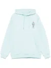 Drôle De Monsieur Vase Hoodie In Blue