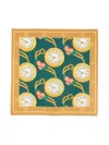 Drôle De Monsieur Watch-print Scarf In Brown