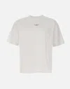 Drôle De Monsieur 'slogan Classique' White Classic T-shirt With Logo Print