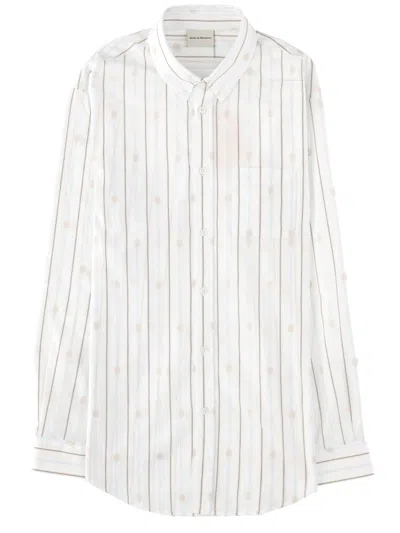 Drôle De Monsieur White Cotton Shirt