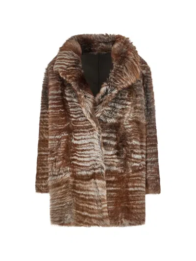 Drome 스트라이프 재킷 In Brown