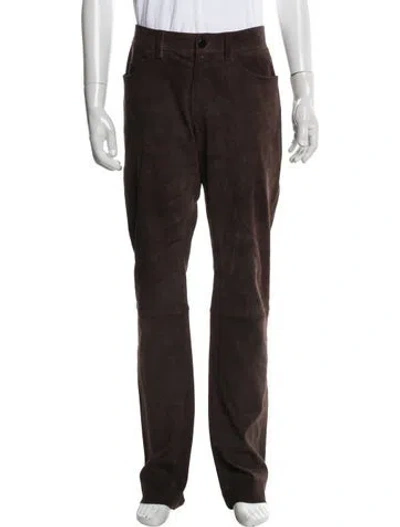 Pre-owned Drome Brown Pants Pants