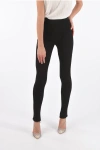 DROME RIBBED JERSEY LEGGINGS WITH ELASTIC WAISTBAND