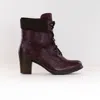 Dromedaris Women's Gilly Boot In Wine In Pink