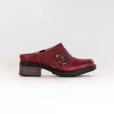 Dromedaris Women's Karina Clog Shoes In Red