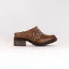 Dromedaris Women's Karina Clog Shoes In Saddle In Multi