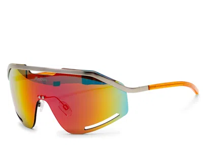 Pre-owned Dropx™ Exclusive: Akila X Malbon Hunter Sunglasses In Silver