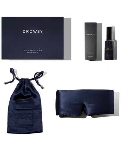 Drowsy 22 Momme Silk Deep Sleep Collection In Multi