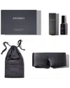 Drowsy 22 Momme Silk Deep Sleep Collection In Black