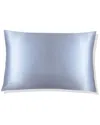Drowsy 22 Momme Silk Pillowcase In Blue