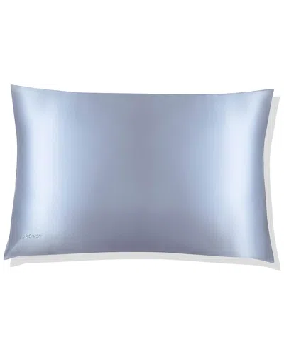 Drowsy 22 Momme Silk Pillowcase In Blue
